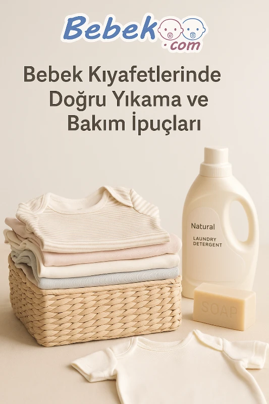 Bebek Kıyafetlerinde Doğru Yıkama ve Bakım İpuçları