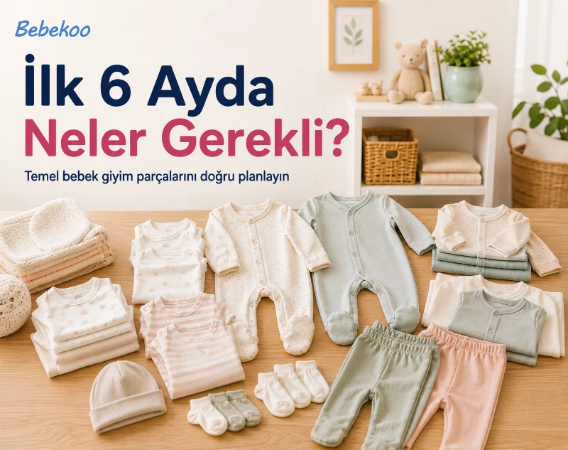 İlk 6 Ay Bebek Giyim Rehberi: Temel İhtiyaçlar
