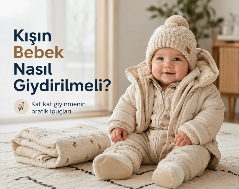 Kışın Bebek Nasıl Giydirilmeli? Kat Kat Giyinme Rehberi